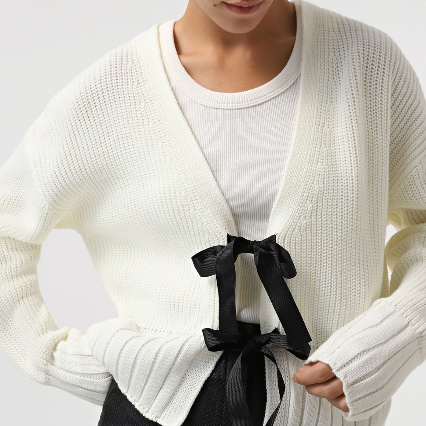 Maglione con cravatta di Elena-Mia.