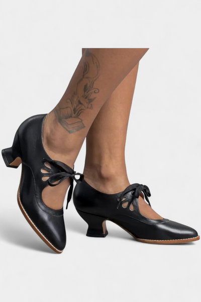 Britt Tacones Ortopédicos de Cuero.