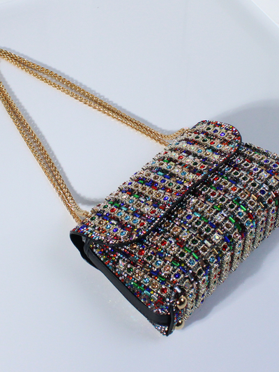 CRYSTAL LUXE MINI BAG.
