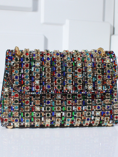 CRYSTAL LUXE MINI BAG.