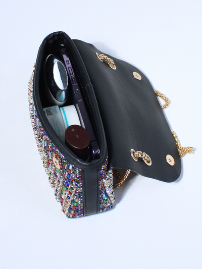 CRYSTAL LUXE MINI BAG.