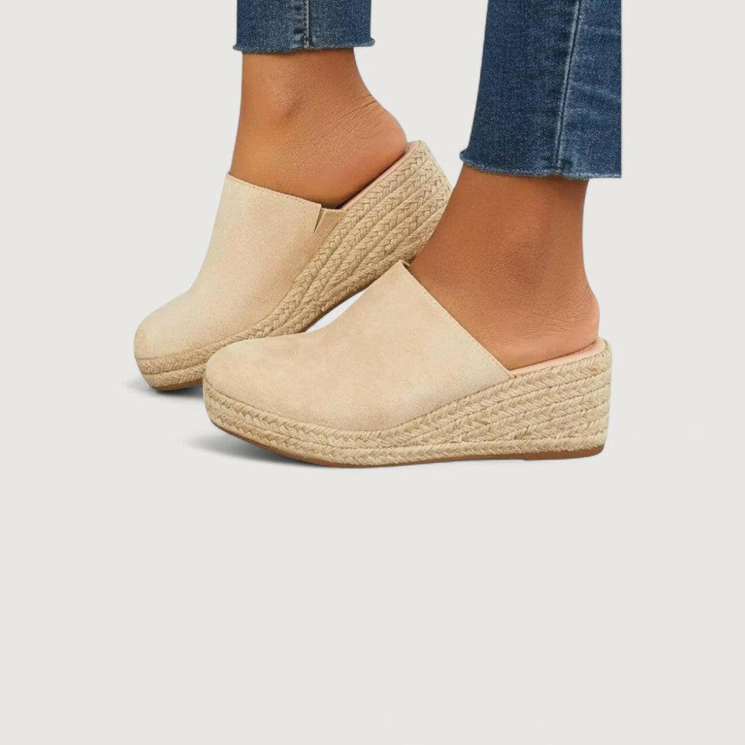 SORAYA | SANDALIAS NATURAL DE VERANO.