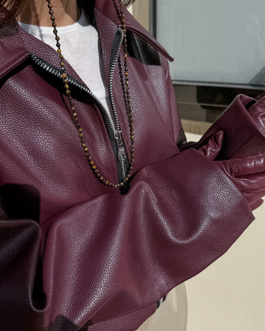 VERONA Leather Jacket.