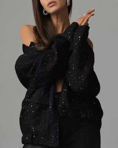 LUMINA Sequin Jacket.