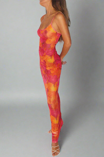 AMARÉA – Vestido floreado.