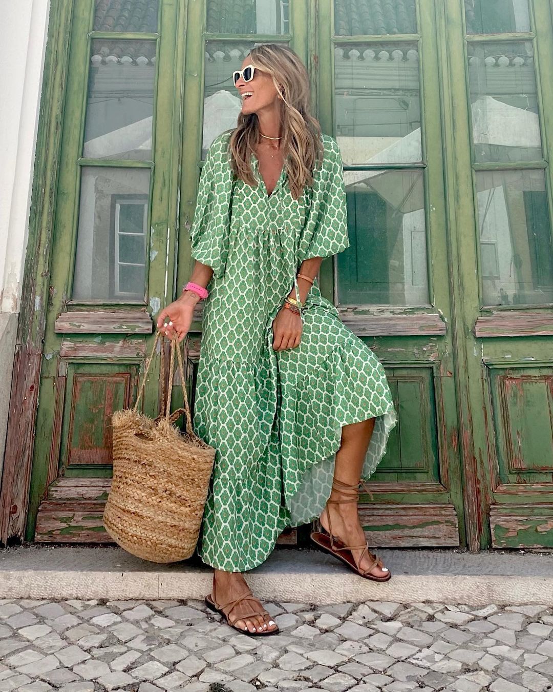 Flor | Vestido largo bohemio.
