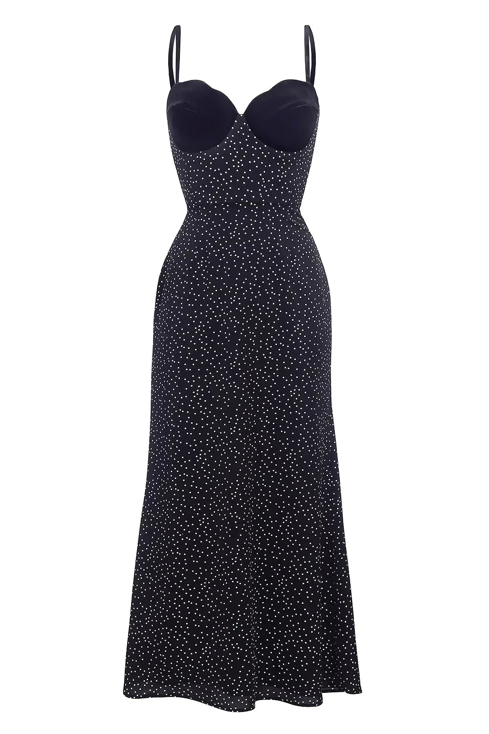 Bianca - Vestido de terciopelo.