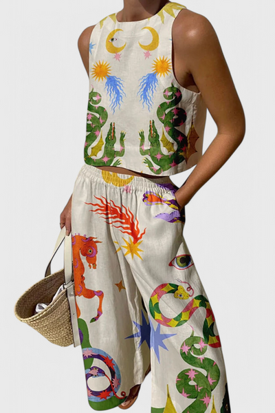 Avelina Conjunto Minimalista Ligero.
