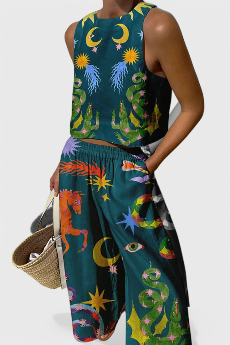 Avelina Conjunto Minimalista Ligero.