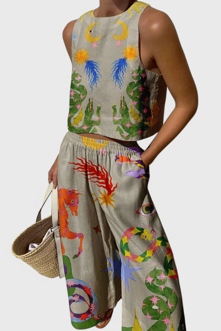 Avelina Conjunto Minimalista Ligero.