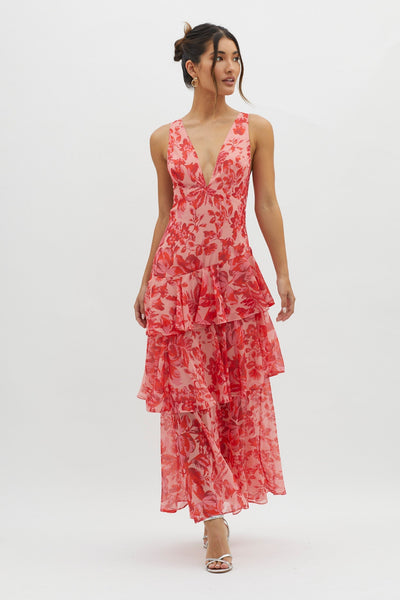 LUCIENNE – Vestido largo.