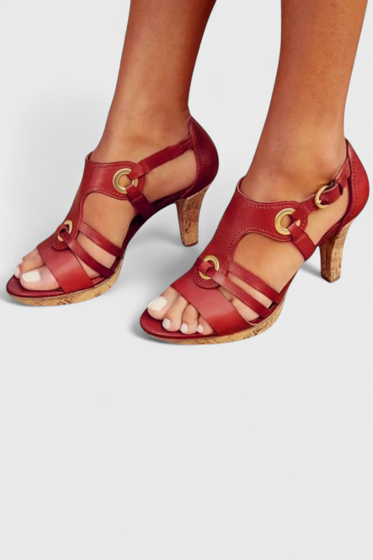 Gisèle Sandalias de Tacón Elegantes y Cómodas.