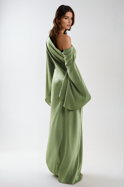 VESTIDO ELEGANCIA SERENA-ESMERALDA.