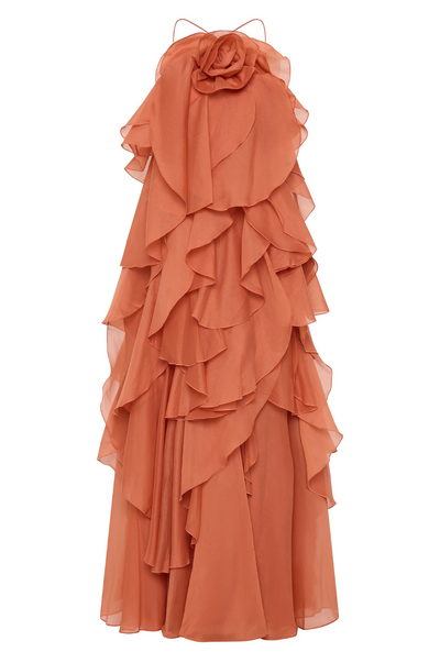 LIVORA – Vestido largo.