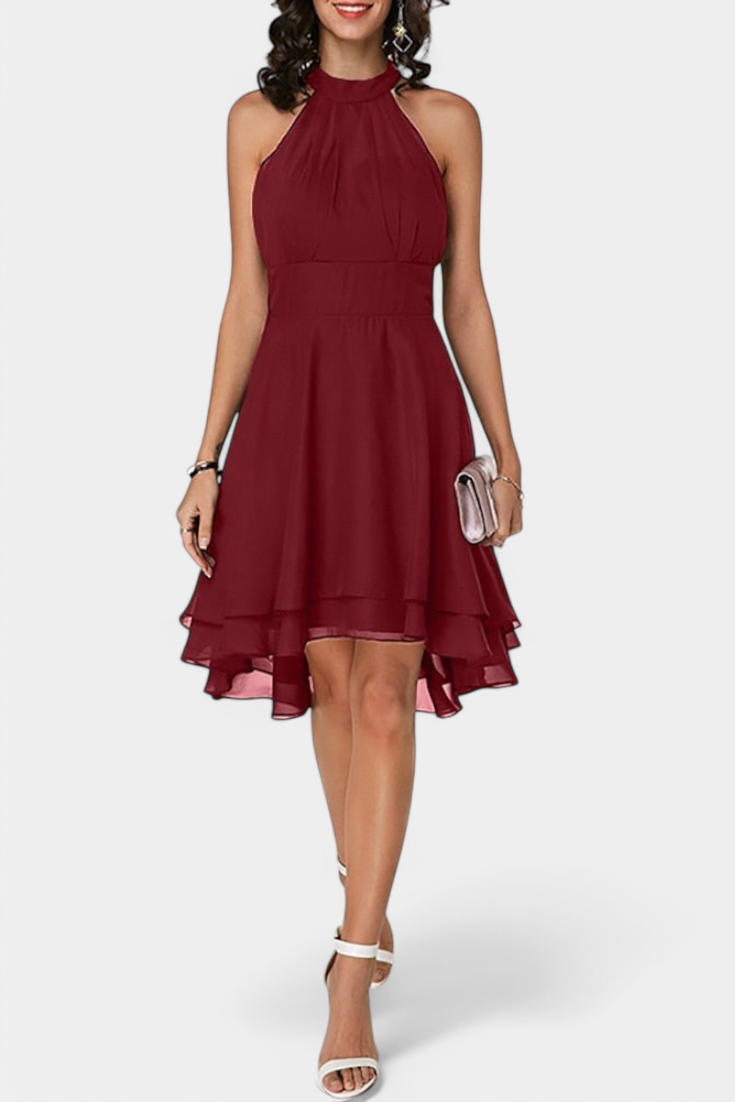Anouk Vestido de Acento con Volantes.