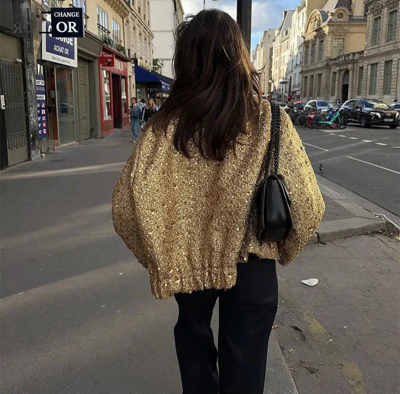 LUMINA Sequin Jacket.