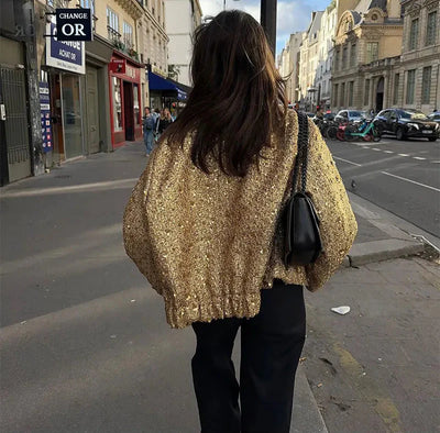 LUMINA Sequin Jacket.