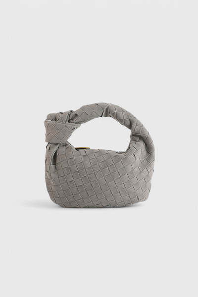 Remi Bolso Mini Woven con Detalle de Nudo.