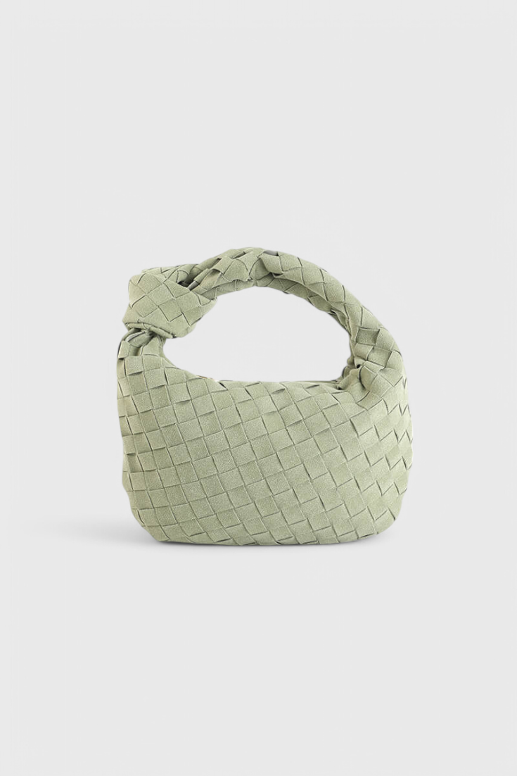 Remi Bolso Mini Woven con Detalle de Nudo.