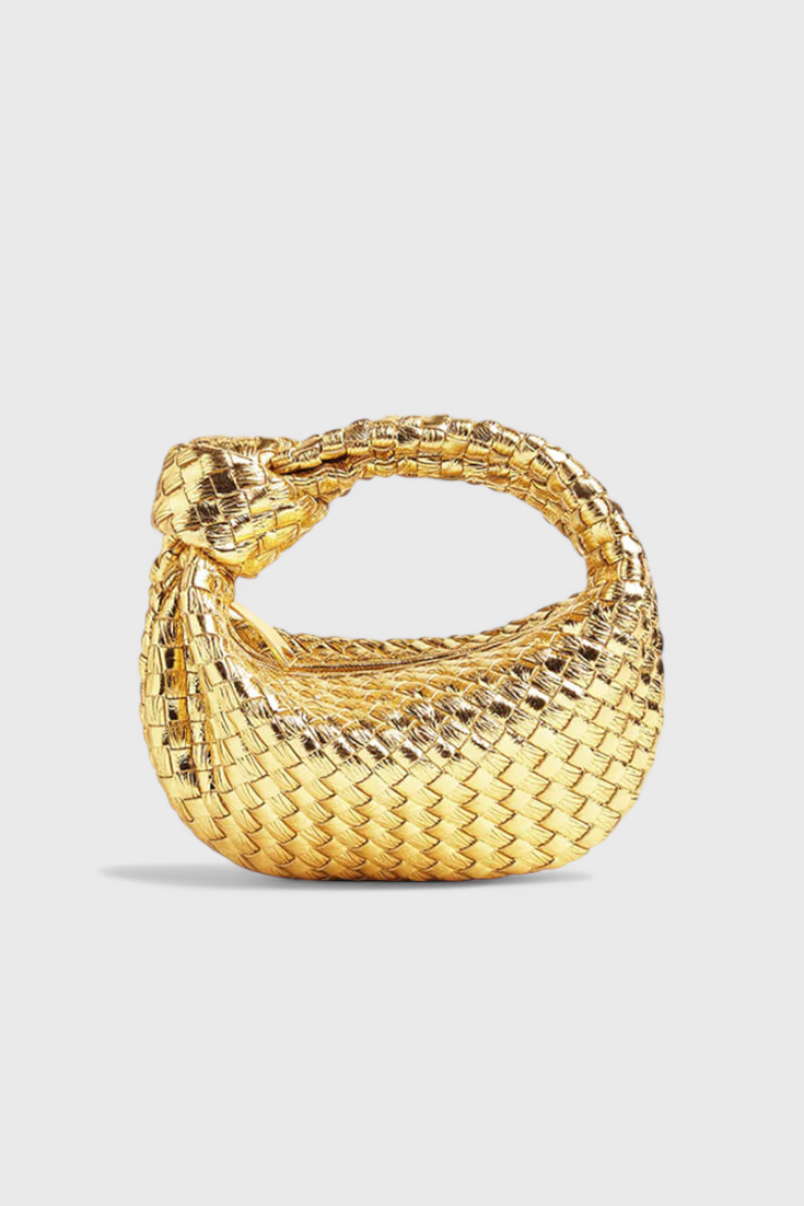 Sage Bolso Satchel Mini Woven.
