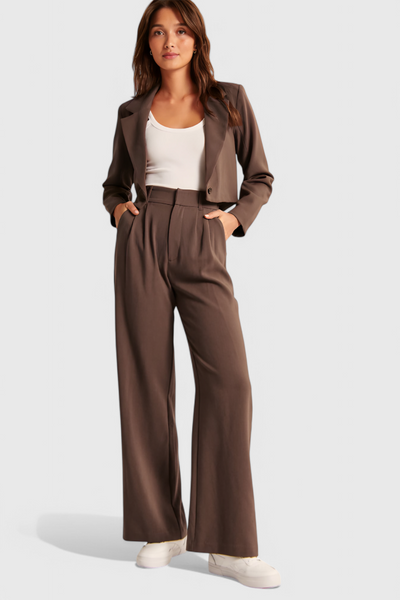 Tinashe Pantalones Tailored de Pierna Ancha.