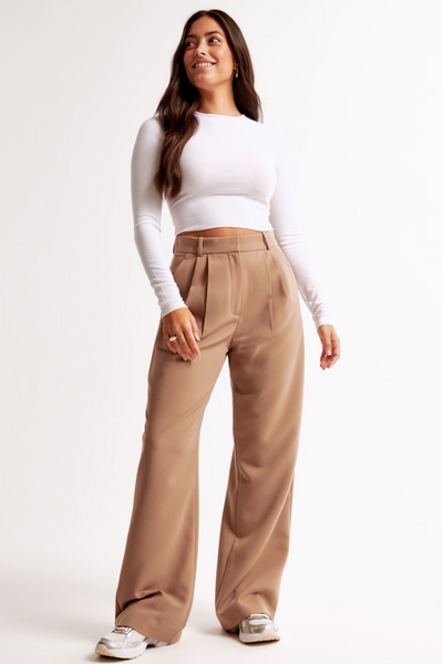 Tinashe Pantalones Tailored de Pierna Ancha.
