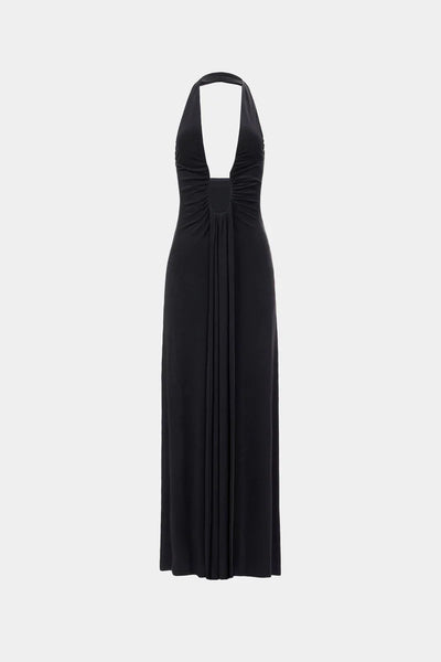 ALTHEA – Vestido largo de cupro.