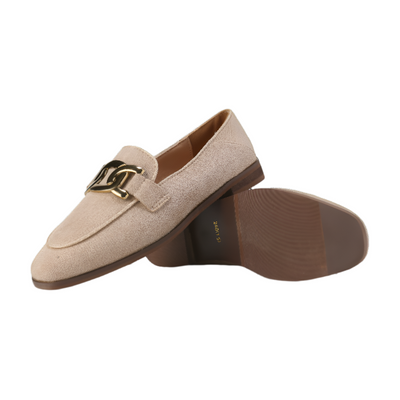 ANY Mocasines de piel para mujer.