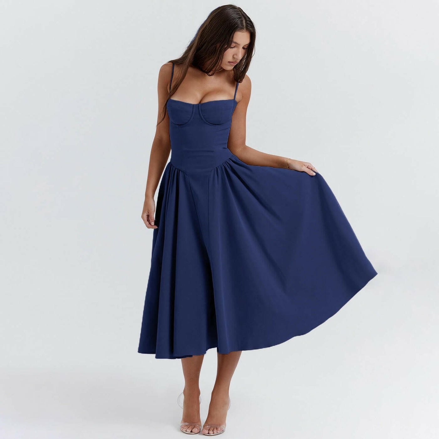Vestido Midi Moldeador Tina.