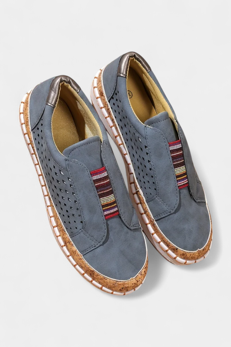 Saray Zapatos Ortopédicos Slip-On con Estilo Funcional.