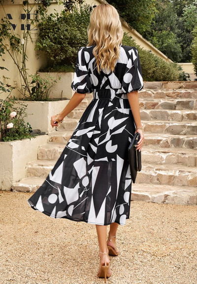 Danielle | Vestido midi de lujo atemporal.