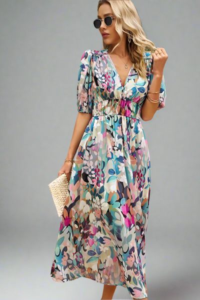 Danielle | Vestido midi de lujo atemporal.