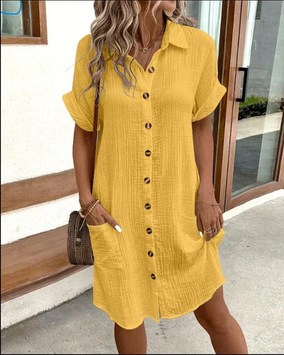 Celeste | Elegante vestido polo.