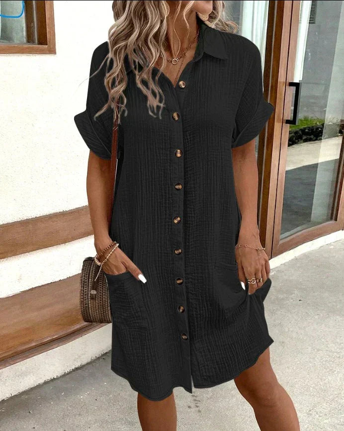 Celeste | Elegante vestido polo.