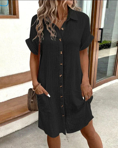 Celeste | Elegante vestido polo.