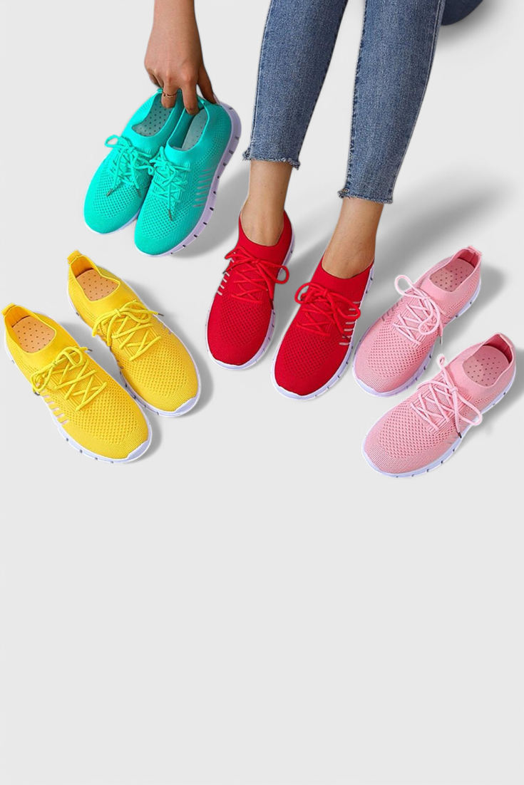 Saskia Zapatillas de Caminata Transpirables.