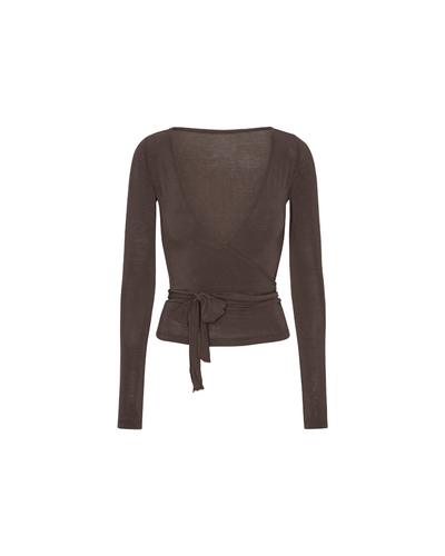 Blusa cruzada - Gris.