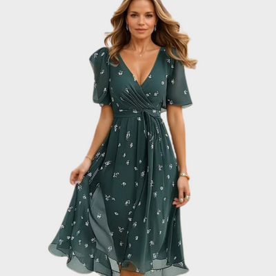 Ariane™ | Robe féminine à col en V.