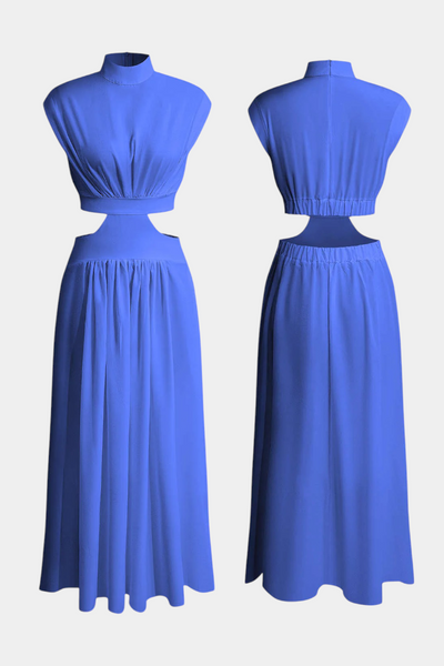 Jocelyn Side Slit Dress Set