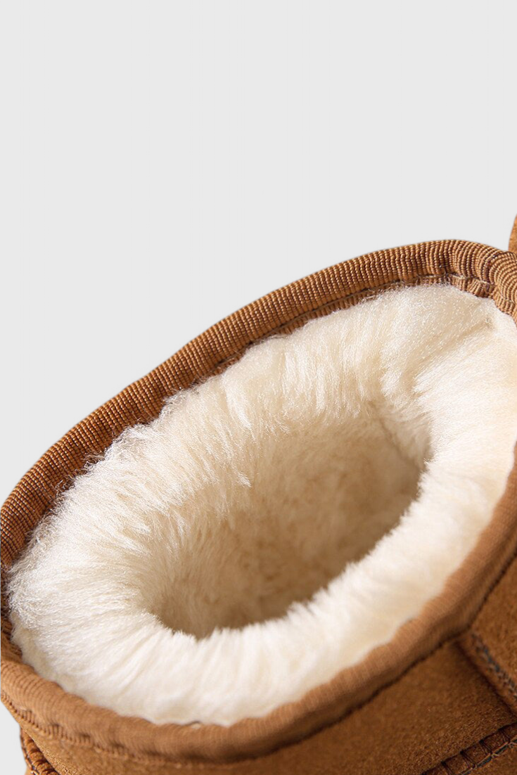 Adelaide Botas de Tobillo Forradas de Shearling.
