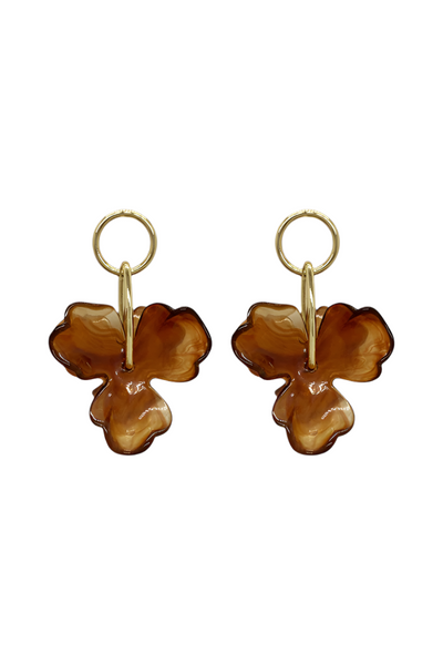 Pendientes con Colgante de Flor.