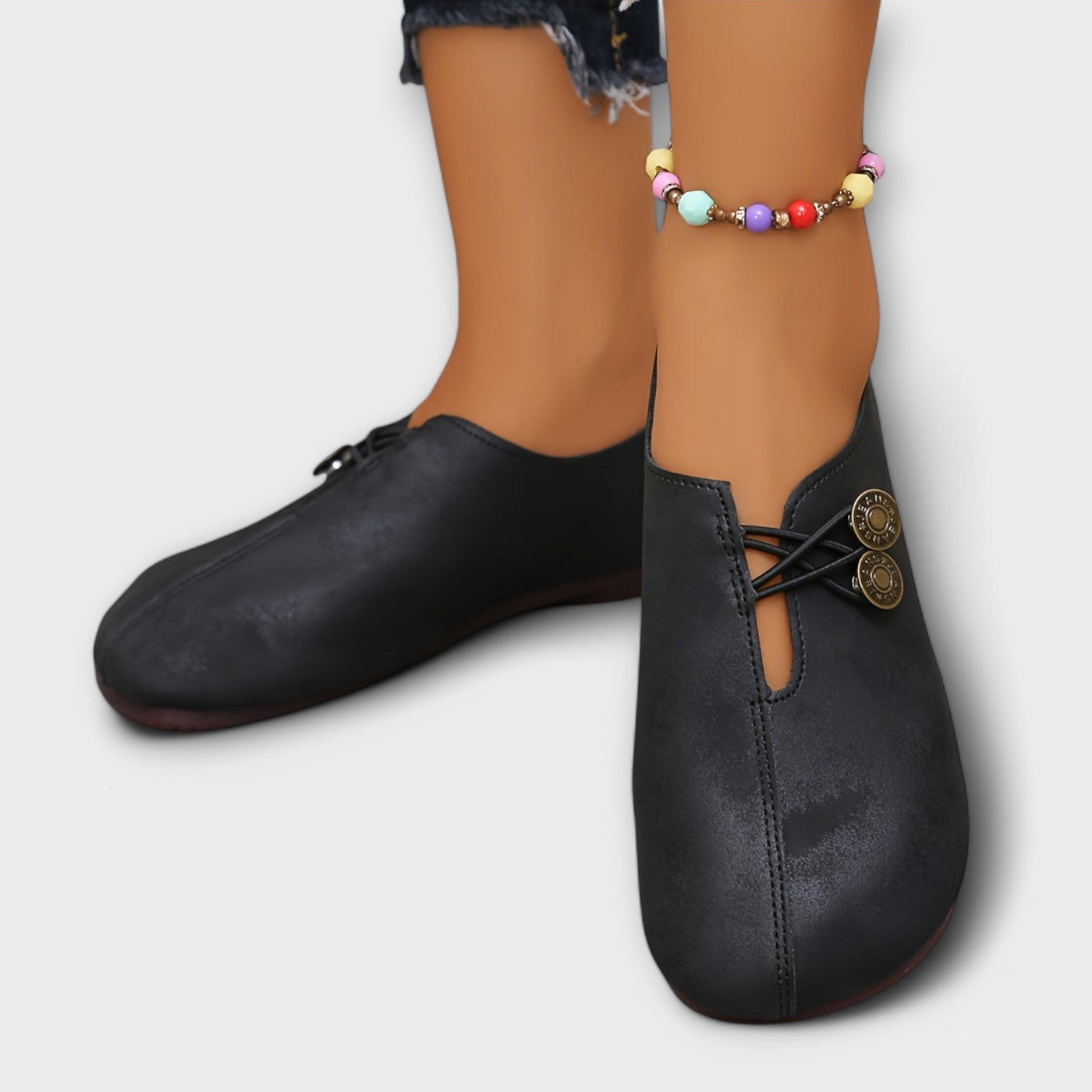 Taera Mocasín de Ante Ultraligero.