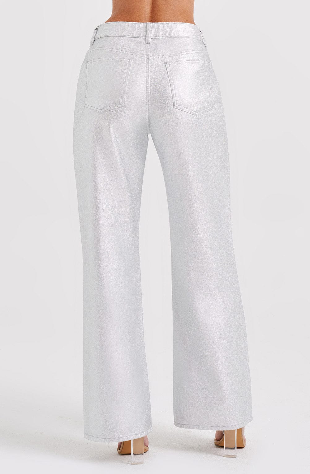 Pantalón plateado ALYRA.