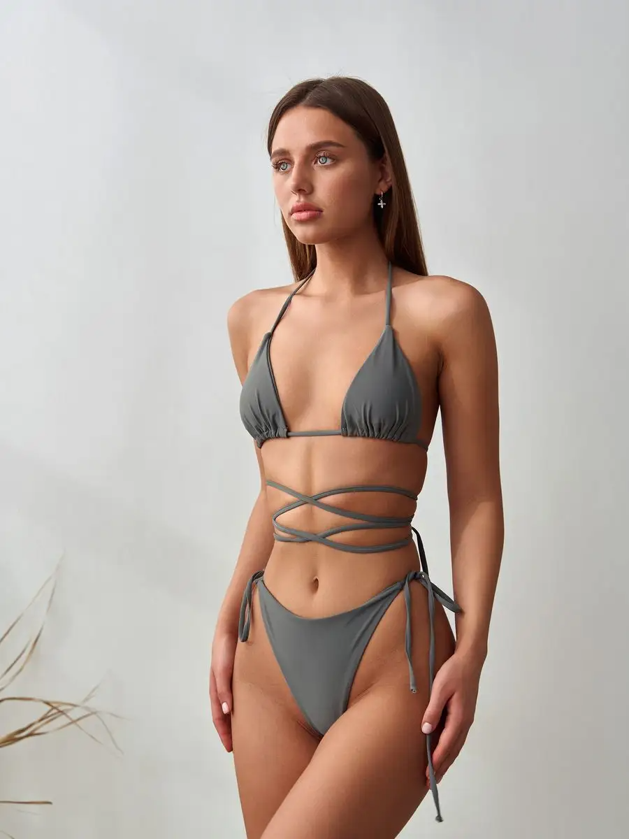 Azzurra | Kostým da bagno con spalline triangulari
