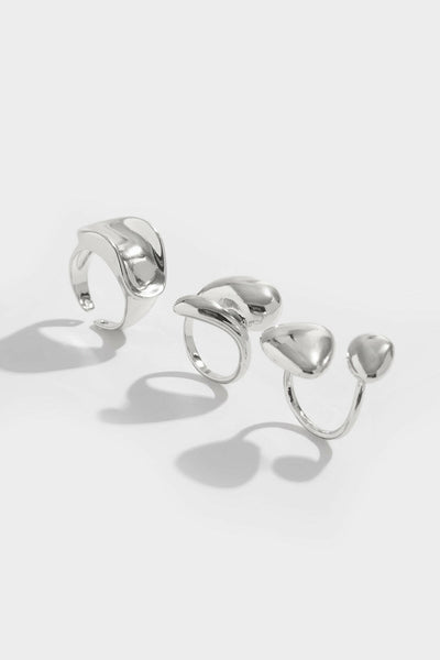 Anillos Irregulares de Metal.