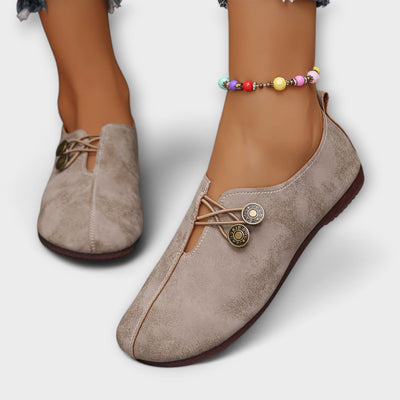 Taera Mocasín de Ante Ultraligero.