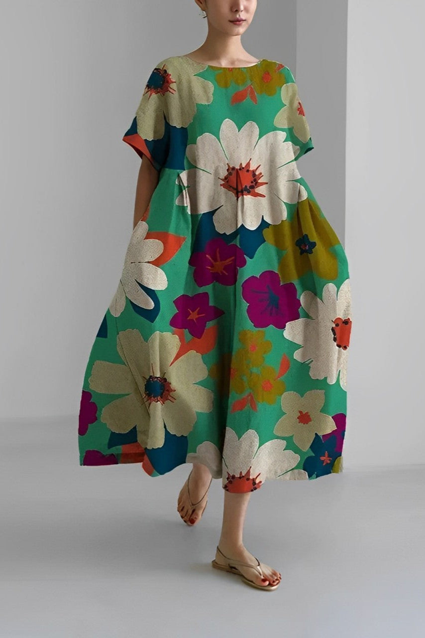 Amelia - Vestido floral bohemio.