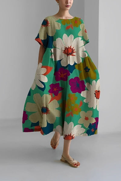 Amelia - Vestido floral bohemio.