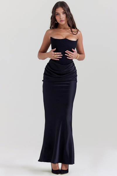 Serene - Vestido de satén.