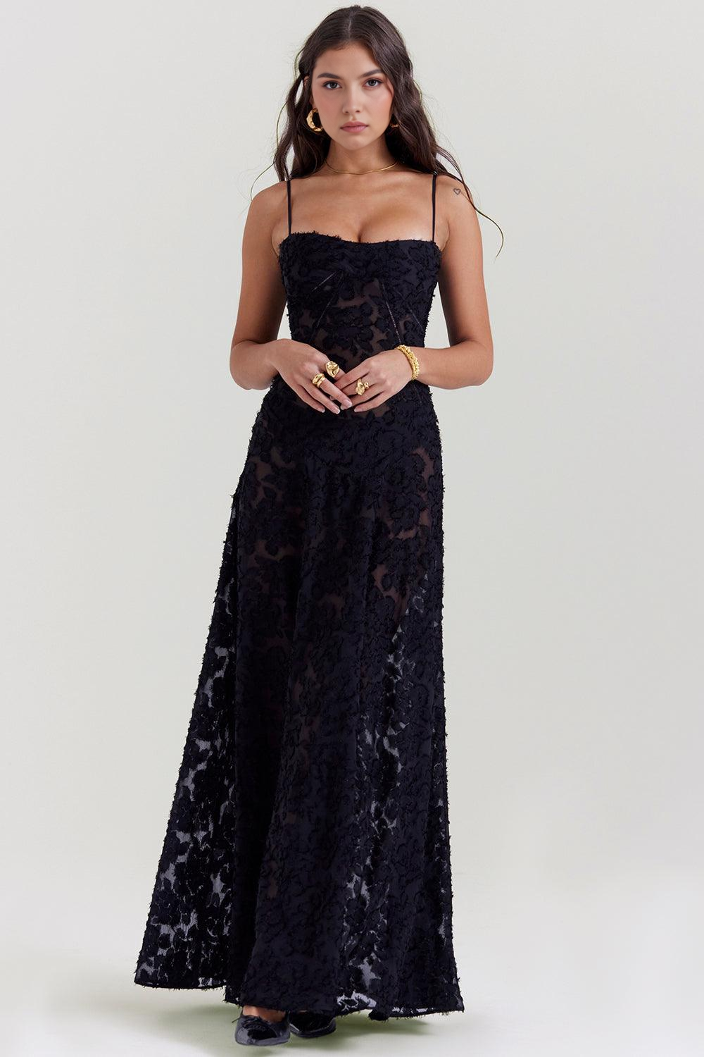 Noir - Vestido de noche Seren.